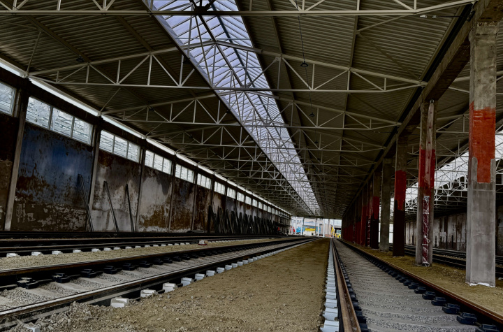 Modernizácia električkovej údržbovej základne v Košiciach, II. etapa