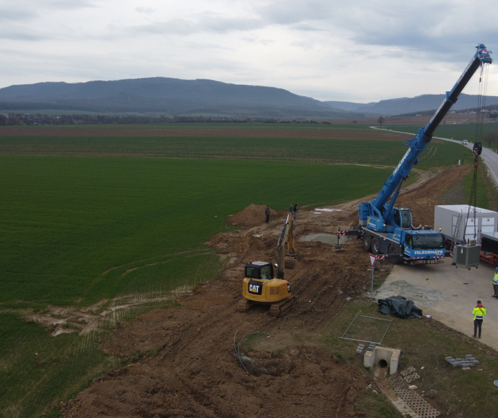 Vybudovanie inžinierskych sieti pre KN-C v k.u. Záborské s dodaním transformačnej stanice TS-Z s výkonom 1 x 1000 kVa 