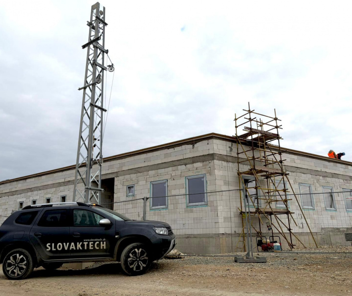 ŽST Valaliky, prevádzkovo technická budova